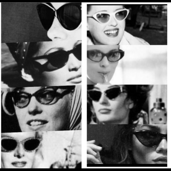 Polarized Narrow Cat Eye Sunglasses - Picture 6 of 16